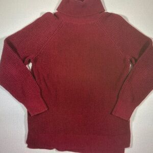 Michael Kors Burgundy Cowl Neck Sweater